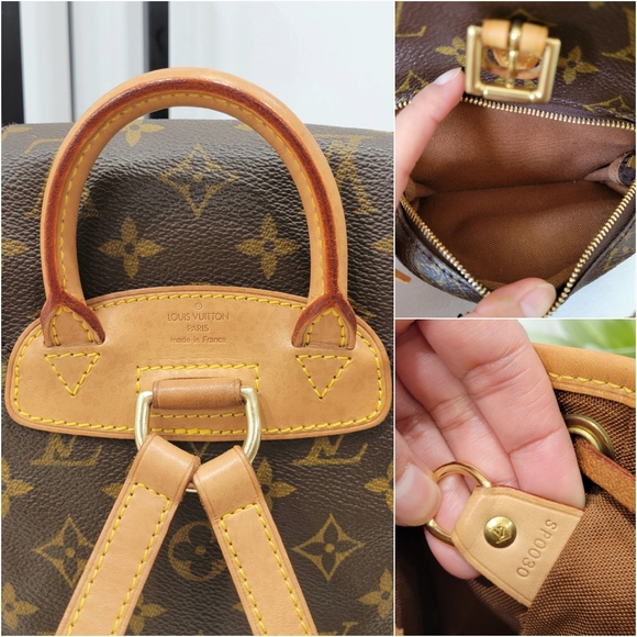 💕DISCONTINUED Very Rare Backpack LOUIS VUITTON Montsouris MINI Monogram - Picture 15 of 16